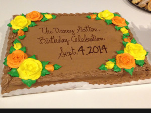 Danny Gatton Birthday Celebration Cake -Sept 4, 2014