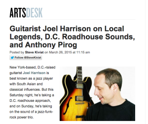 Arts Desk - Joel Harrison article about Danny Gatton