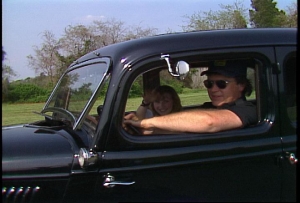 Danny & Holly Gatton in his 1934 Ford, Newburg, Maryland