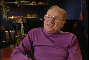 Les Paul Interview at the Iridium Club in New York