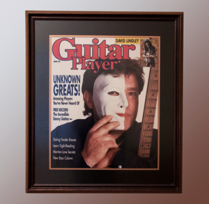 Artist Proof of 1989 Guitar Player Magazine Cover